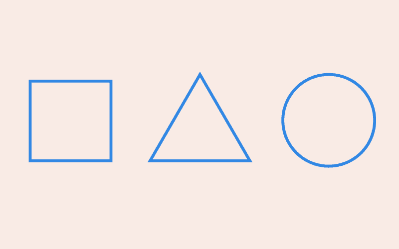 Kreis Dreieck Quadrat Ordnung halten